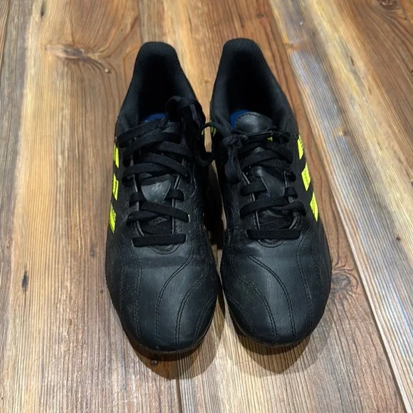 adidas Kids Shoes - Black and Yellow - Picture 2 of 6